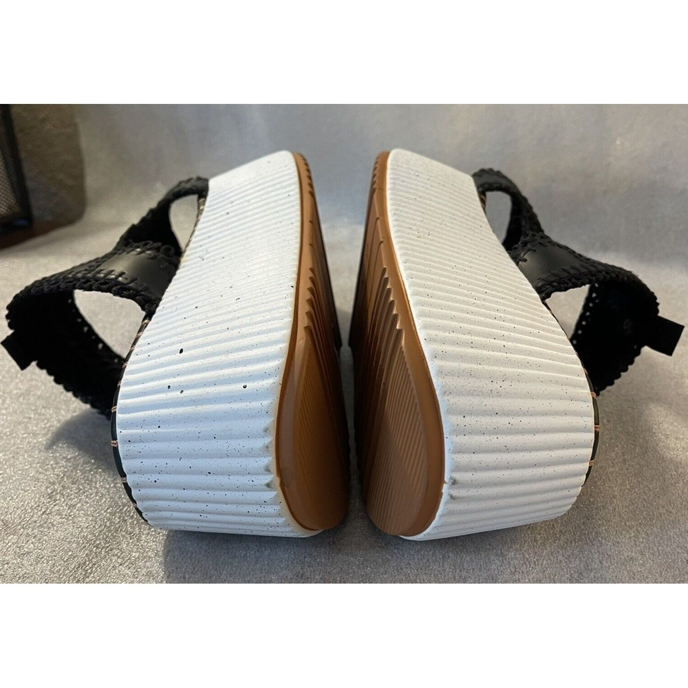 Love Rio Gillie Platform Sandal Women's Sz 10 Eu 41 Black Brazil Slide - Picture 10 of 10